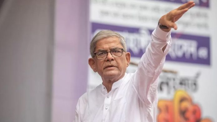 মির্জা ফখরুল ইসলাম আলমগীর, ছবিঃ বিবিসি